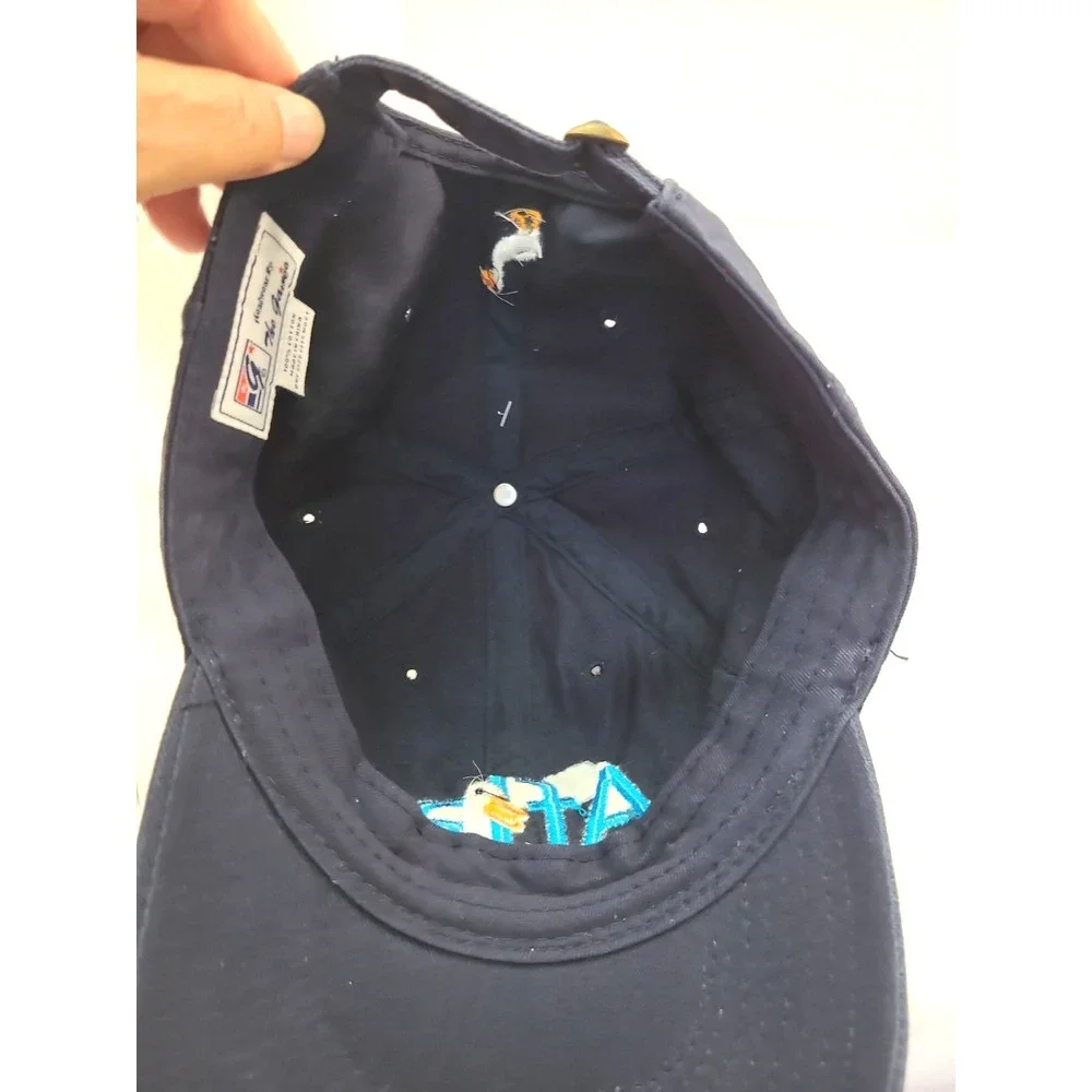 Vintage Blue Aflac Baseball Hat The Game Brand Duck NOS